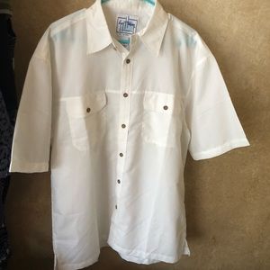 Guy Harvey shirt sleeve fishing shirt.